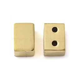 Ion Plating(IP) 304 Stainless Steel Multi-Strand Links, Rectangle, Golden, 5.5x8x6mm, Hole: 1.2mm(STAS-Q319-03B-G)