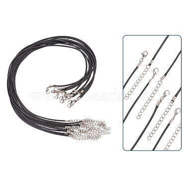 Вощеный шнур ожерелье материалы(X-NCOR-T001-01)-2
