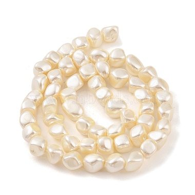 Electroplated Shell Pearl Beads Strands(BSHE-C006-02B)-2