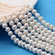 Grade A Natural Cultured Freshwater Pearl Beads Strands(X-SPPA003Y-1)-1