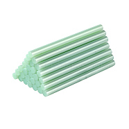 Plastic Glue Gun Sticks, Sealing Wax Sticks, Hot Melt Glue Adhesive Sticks for Vintage Wax Seal Stamp, Pale Turquoise, 10x0.7cm(DIY-C044-01F)