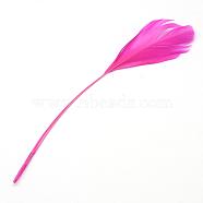 Fashion Goose Feather Costume Accessories, Camellia, 130~190x12~38mm(FIND-Q040-21F)