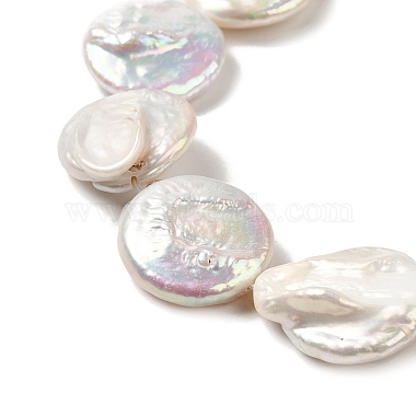 Natural Baroque Pearl Keshi Pearl Beads Strands(PEAR-E016-013)-3