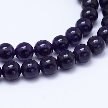 4mm MidnightBlue Round Amethyst Beads