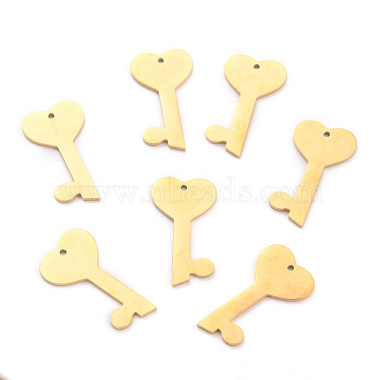 Golden Key 304 Stainless Steel Pendants