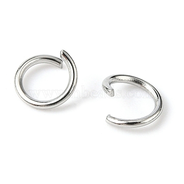 304 Stainless Steel Jump Rings(X-STAS-E011-6x0.8mm)-2