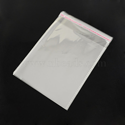 OPP Cellophane Bags, Rectangle, Clear, 19.5x14cm, Unilateral Thickness: 0.035mm(OPC-R012-13)