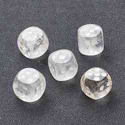 Natural Quartz Crystal Cabochons, Rock Crystal Cabochons, Dice, 15x15x15mm(X-G-M378-02M)