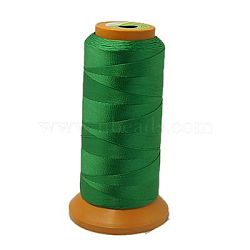 Nylon Sewing Thread, Green, 0.1mm, about 640~680m/roll(NWIR-G004-0.1mm-08)