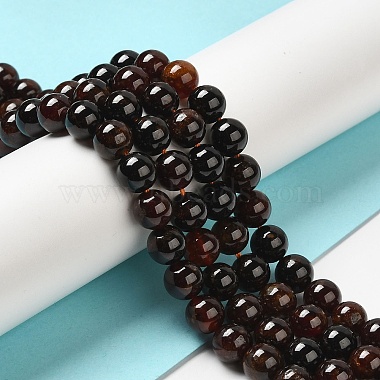 Natural Garnet Beads Strands(G-H300-A01-02)-2