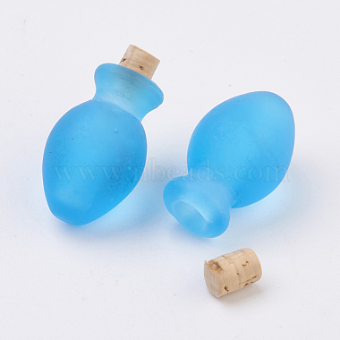 Pendentifs de bouteille de parfum vernissés manuels(LAMP-P044-M)-2