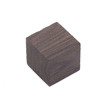 Pine Wooden Children DIY Building Blocks, for Learning and Education Toys, Square, Gray, 3~3.1x3~3.1x3~3.05cm