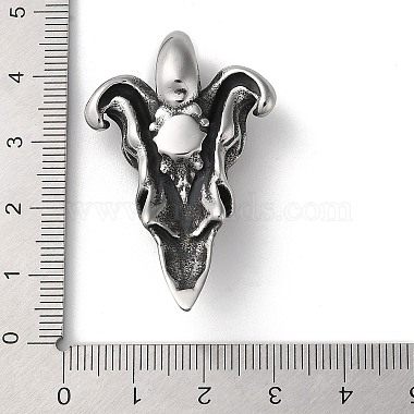 304 Stainless Steel Pendants(STAS-D014-15AS)-3