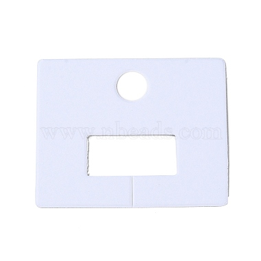 Rectangle Paper Claw Hair Clip Display Cards(AJEW-A052-10)-2