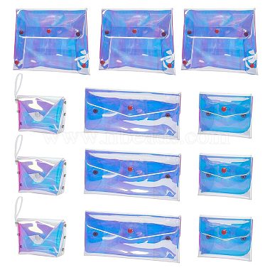 Clear AB Plastic Wallets