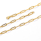 Colliers chaîne trombone en acier inoxydable pour femmes(KC1989)-3