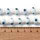 手作りの邪眼のランプワークビーズストランド(LAMP-S069-01A-04)-2