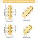 8 Sets 4 Styles 304 Stainless Steel Slide Lock Clasps(STAS-UN0037-32)-5