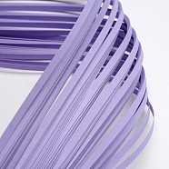 Quilling Paper Strips, Lilac, 390x3mm, about 120strips/bag(X-DIY-J001-3mm-B05)