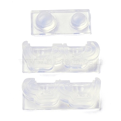 DIY 3D Miniature Cup Silicone Molds, Resin Casting Molds, For UV Resin, Epoxy Resin Jewelry Making, White, 43.5~55x18.5~19.5x12~15mm, Inner Diameter: 12.5mm and 16mm, 3pcs/set(DIY-D053-01)