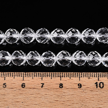 Natural Quartz Crystal Beads Strands(G-S345-8mm-35)-5