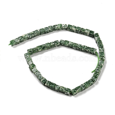 натуральные зеленые пятна яшмовых нитей(G-Q1008-B04)-2