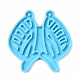 Pendentifs papillon moules en silicone(DIY-M045-17)-2