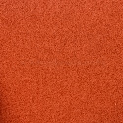 Jewelry Flocking Cloth, Polyester, Self-adhesive Fabric, Rectangle, Orange Red, 29.5x20x0.07cm(DIY-F022-A29)
