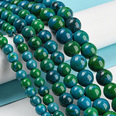 Synthetic Chrysocolla Beads Strands(G-L529-B01-4mm)-7