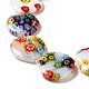 Handmade Millefiori Glass Beads Strands(LK145)-3