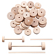 Birchwood Wheel and Birchwood Sticks(DIY-OC0005-59)-1