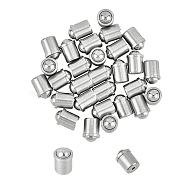 Unicraftale 304 Stainless Steel Positioning Beads, Screw Ball Point Spring Plunger, Stainless Steel Color, 8.5x6.5mm, Hole: 1.2mm, 30pcs/box(STAS-UN0012-18)