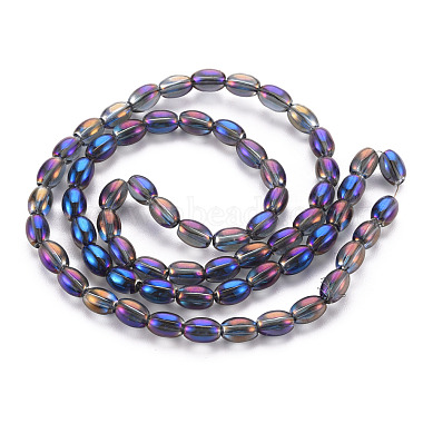 Electroplate Glass Beads Strands(X-EGLA-T020-11)-3