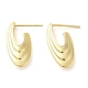 Rack Plating Brass Stud Earrings(EJEW-C079-12G)-1