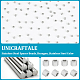 Unicraftale 80pcs 304 Edelstahl-Abstandsperlen(STAS-UN0050-36)-5