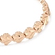 Brass Link Chain Bracelets for Women Men(BJEW-P324-01F-KCG)-2