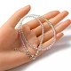 Collier de perles rondes en verre bling pour femme(NJEW-PH01490-04)-5