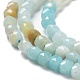 brins de perles d'amazonite de fleurs naturelles(G-J400-A08-03)-4