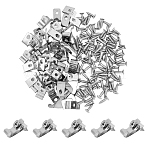 100Pcs 304 Stainless Steel Screws, Cross Recessed Flat Head Self Tapping Screws, with 100Pcs 304 Stainless Steel Screws, Stainless Steel Color, 19x10mm, Hole: 3.6x5.5mm & 3.5mm(AJEW-DC0001-03)