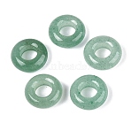 Natural Green Aventurine European Beads, Donut, Large Hole Beads, 12~12.5x4~5mm, Hole: 5.5~6mm(GG-N361-08A)