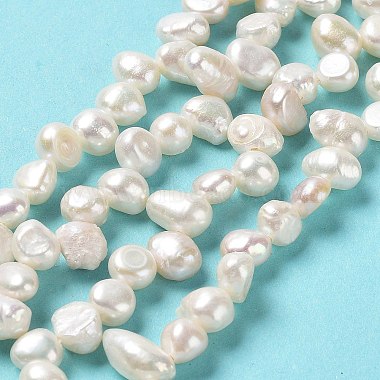 Natural Keshi Pearl Beads Strands(PEAR-J007-49)-2