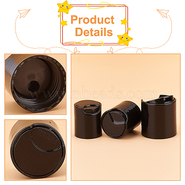 30Pcs 3 Style PP Plastic Press Caps(AJEW-BC0003-83A)-4