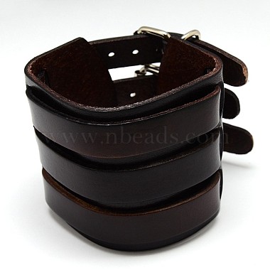 CoconutBrown Imitation Leather Bracelets