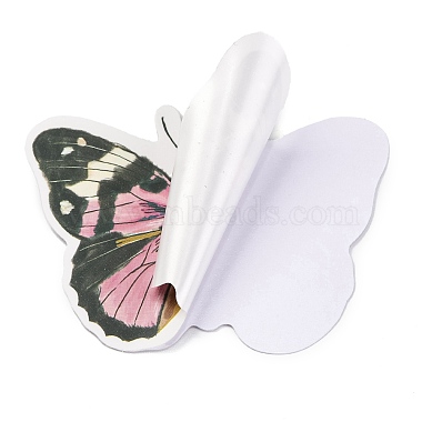 papillon 50pcs autocollants de scrapbooking en papier(DIY-I114-01B)-3