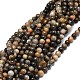 Natural Black Sunstone Beads Strands(G-E576-01A)-1