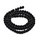 Natural Lava Rock Round Bead Strands(G-M169-4mm-03)-2
