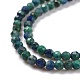 Natural Chrysocolla & Lapis Lazuli Beads Strands(G-D463-08A)-3