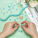 1 Strand Synthetic Turquoise Beads Strands(G-FG0001-15)-3