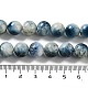 Brins de perles de pierre de glacierite de glace bleue naturelle(G-G078-A01-03)-5