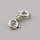 925 Sterling Silver Double Spring Ring Clasps(STER-WH0008-34)-2